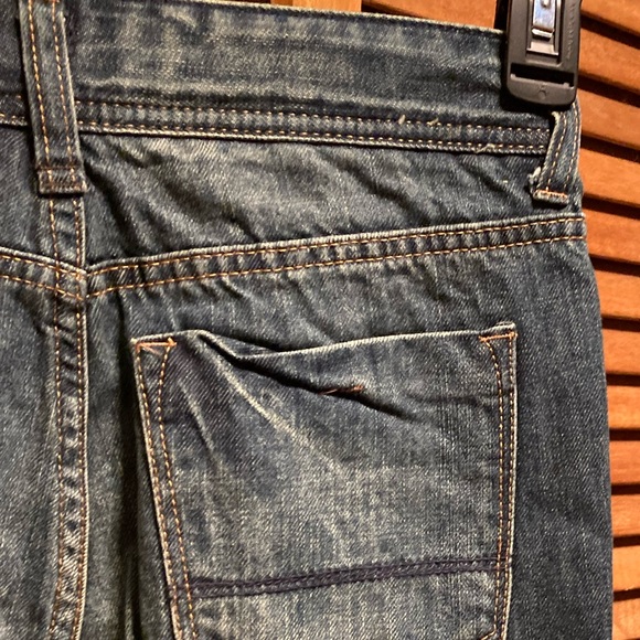 Arizona Straight Fit Blue Denim Jeans - Picture 12 of 13